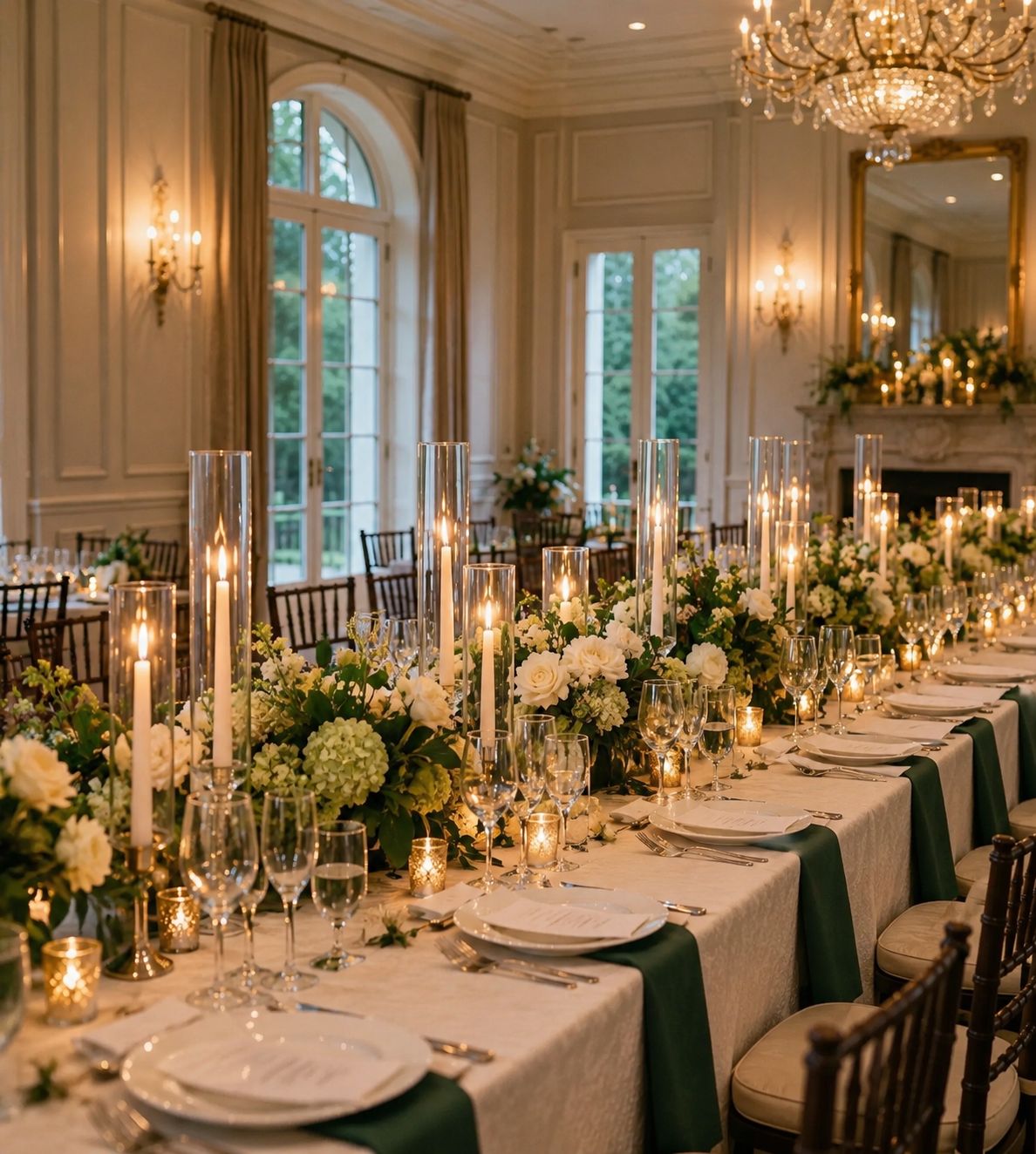 Event floral installation by Dancing Orchid, North London
